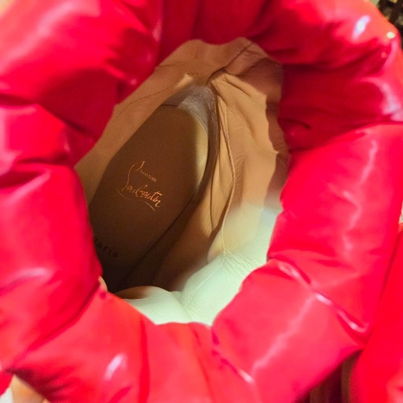 🔥 NEW Christian Louboutin Astro Pointue 85mm Puffer Booties Size 41 - Picture 10 of 14
